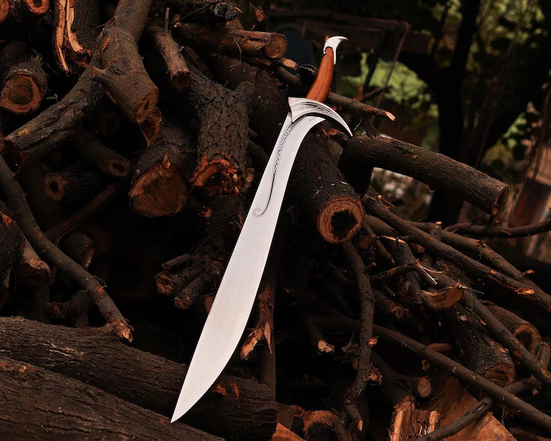 Handmade Orcrist Sword of Thorin Oakenshield From the Hobbit Replica with Sheath