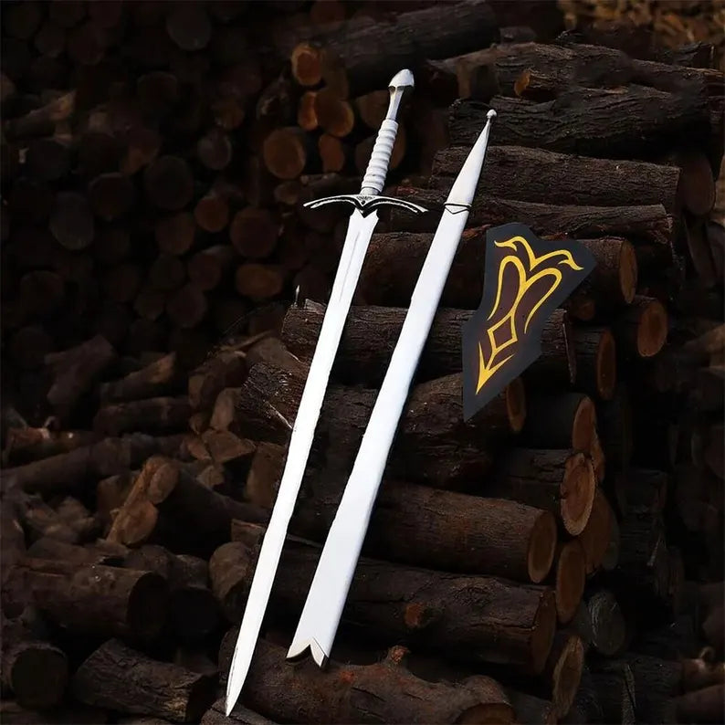 Glamdring Sword Replica | Handmade Gandalf’s Legendary Fantasy Blade | Collectible Gift for Him | Unique Birthday & Groomsmen Present