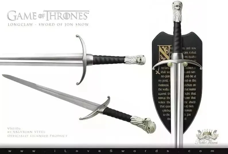 Jon Snow Handmade Longclaw Replica | Game of Thrones Inspired Fantasy Sword| Perfect for Cosplay, Display, or Collector's Gift, best gift