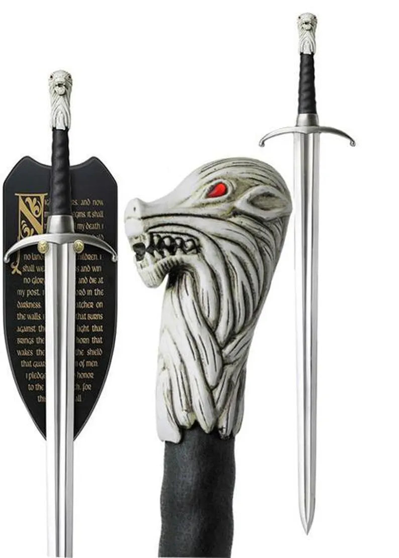 Jon Snow Handmade Longclaw Replica | Game of Thrones Inspired Fantasy Sword| Perfect for Cosplay, Display, or Collector's Gift, best gift