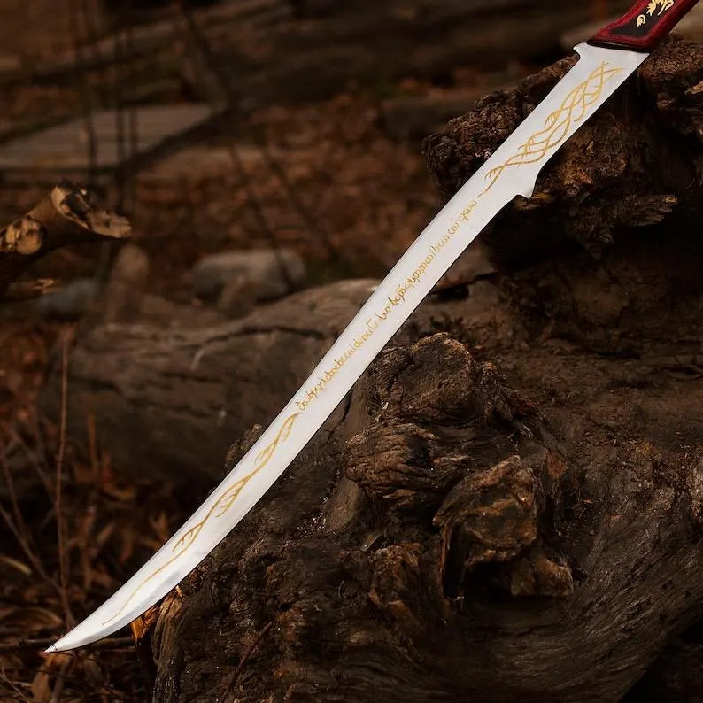 Custom Handmade Hadhafang – Sword of Arwen Replica | Medieval Sword | Handmade Sword | Cosplay Prop | Elven Sword Replica ,Anniversary gift