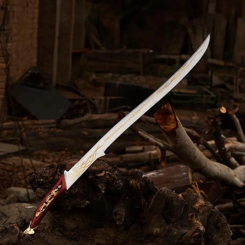 Custom Handmade Hadhafang – Sword of Arwen Replica | Medieval Sword | Handmade Sword | Cosplay Prop | Elven Sword Replica ,Anniversary gift