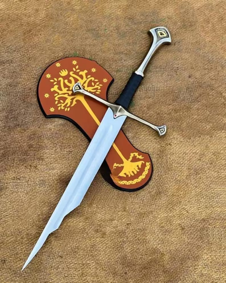 Narsil Shard Replica Sword – Lord of the Rings Inspired Decorative Collectible / Cosplay Prop