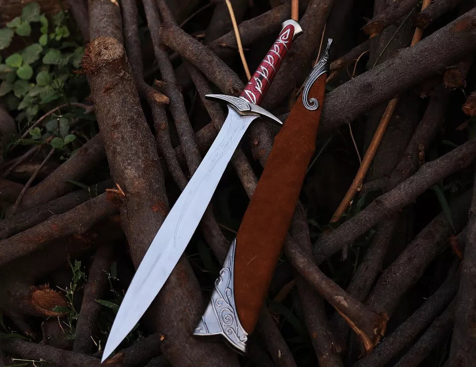 Sting Sword LOTR Frodo's Fantasy Collection wall decor Hobbit Plaque & Scabbard