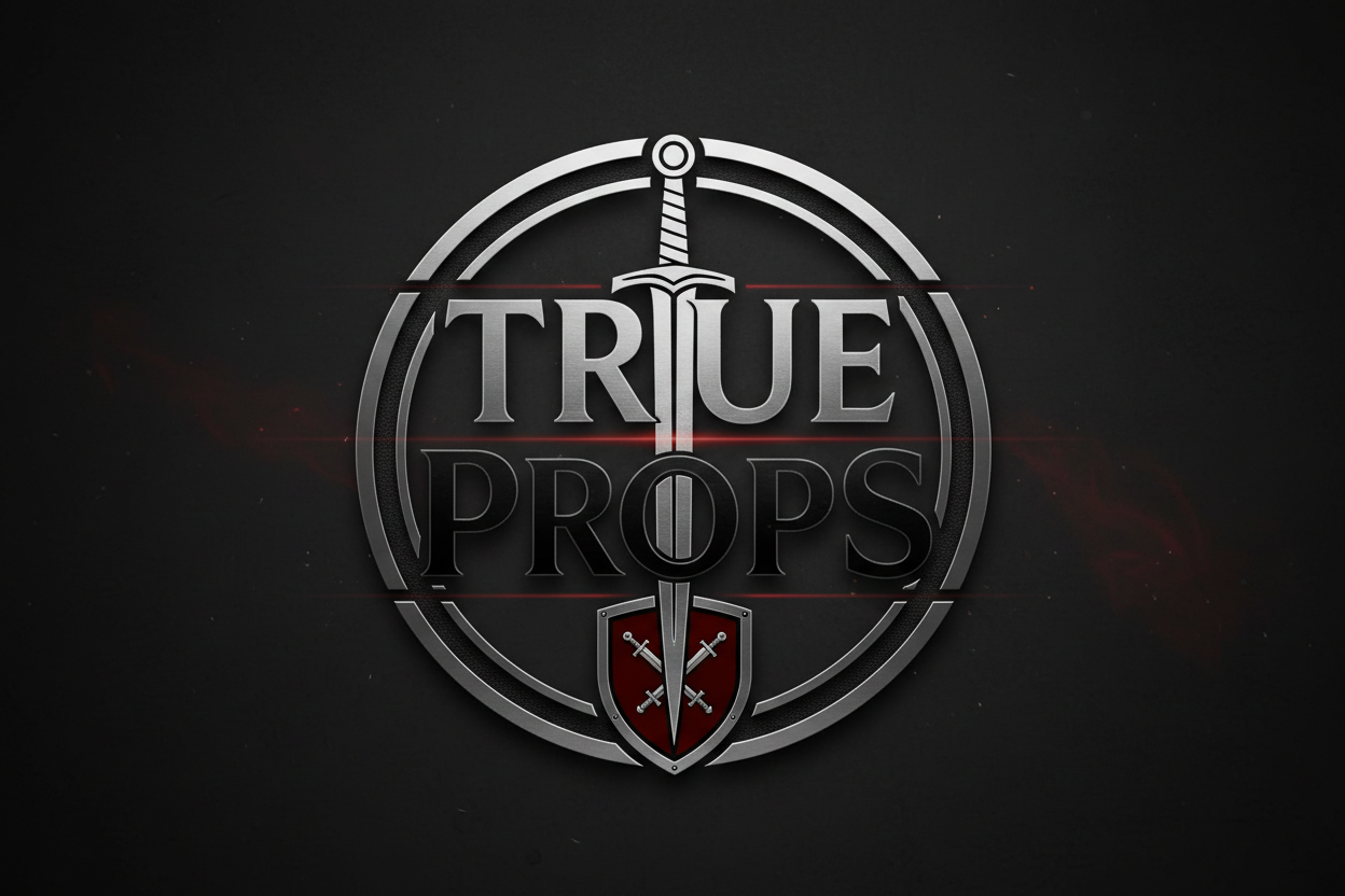 selling swords bold logo store naming true props